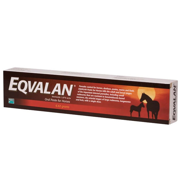 Eqvalan Oral Paste 6.42gm DIN 00594431 - Irvine Tack & Western Wear