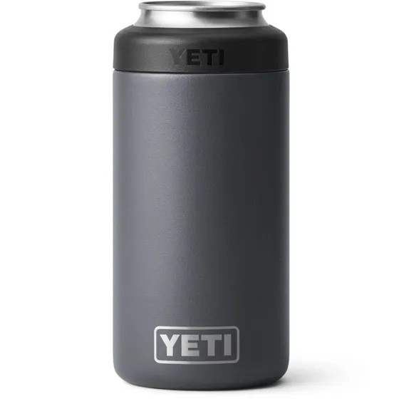 Yeti Rambler 473ml Colster Tall Can Insulator - Charcoal