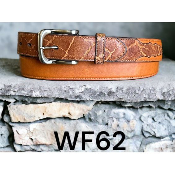 Ranger Belt Company Adult Brown Leather with Billet Belt – Irvine