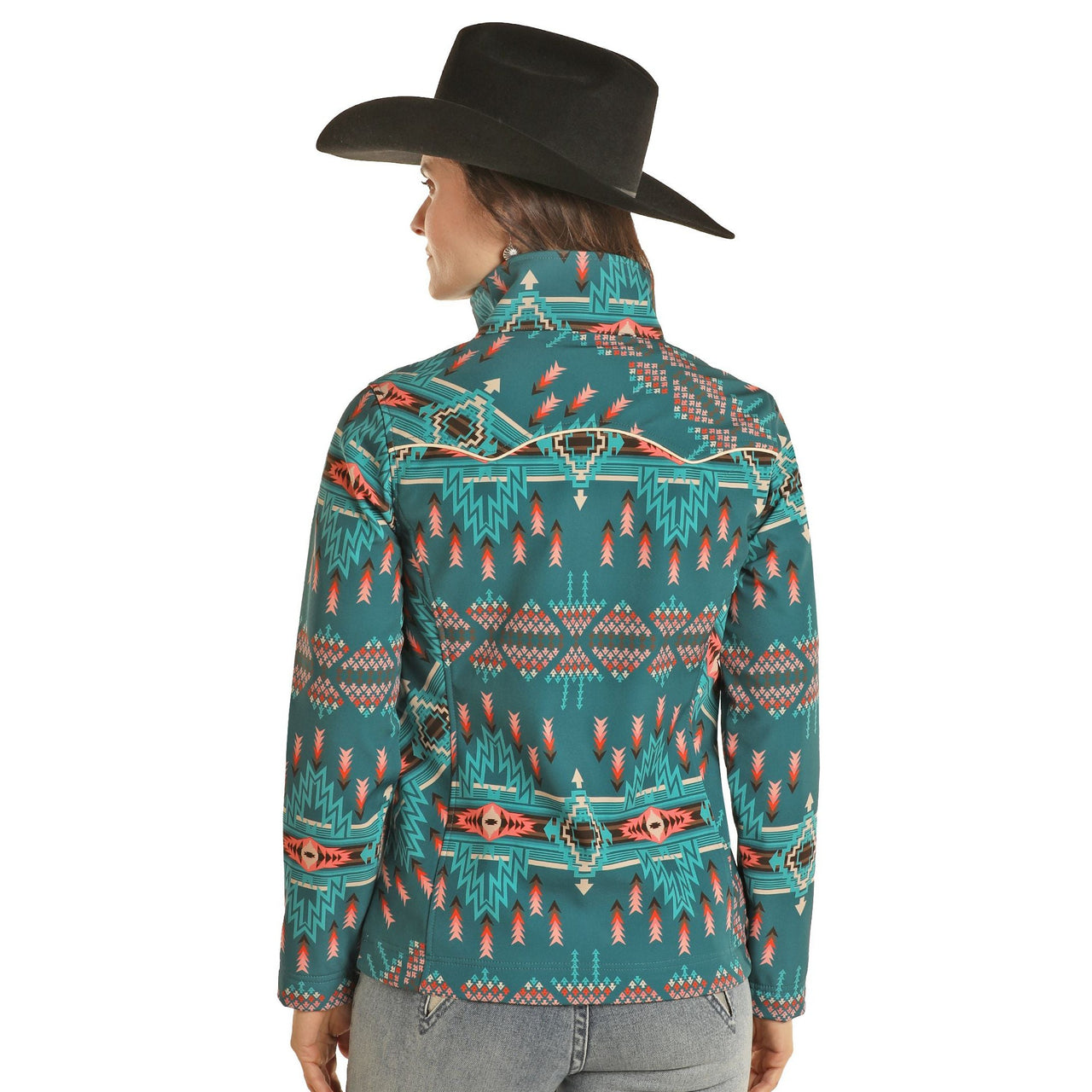 Powder River Women's Aztec Softshell Rodeo Jacket