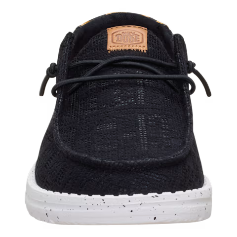 Hey Dude Women's Wendy Wildcat Shoe- Black/Leopard