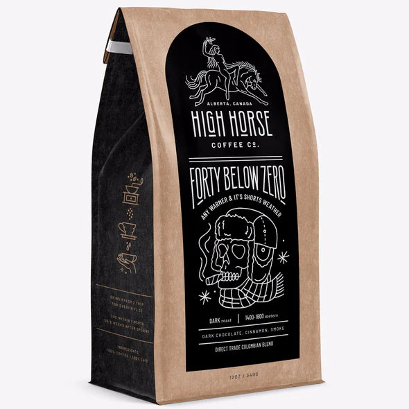 High Horse Coffee Company-Forty Below Zero -340G