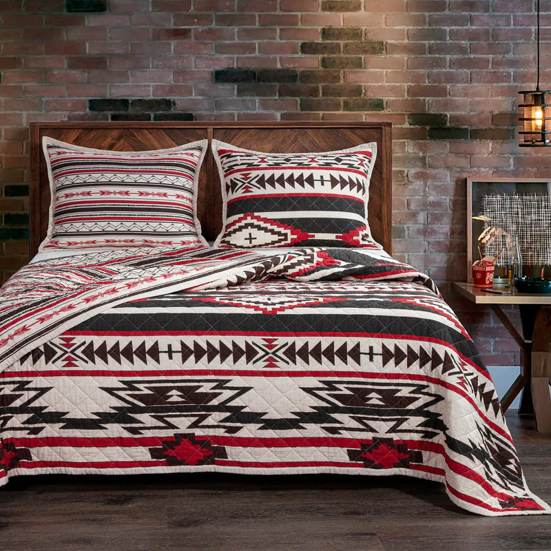 HiEnd Cortez Reversible Quilt Set King