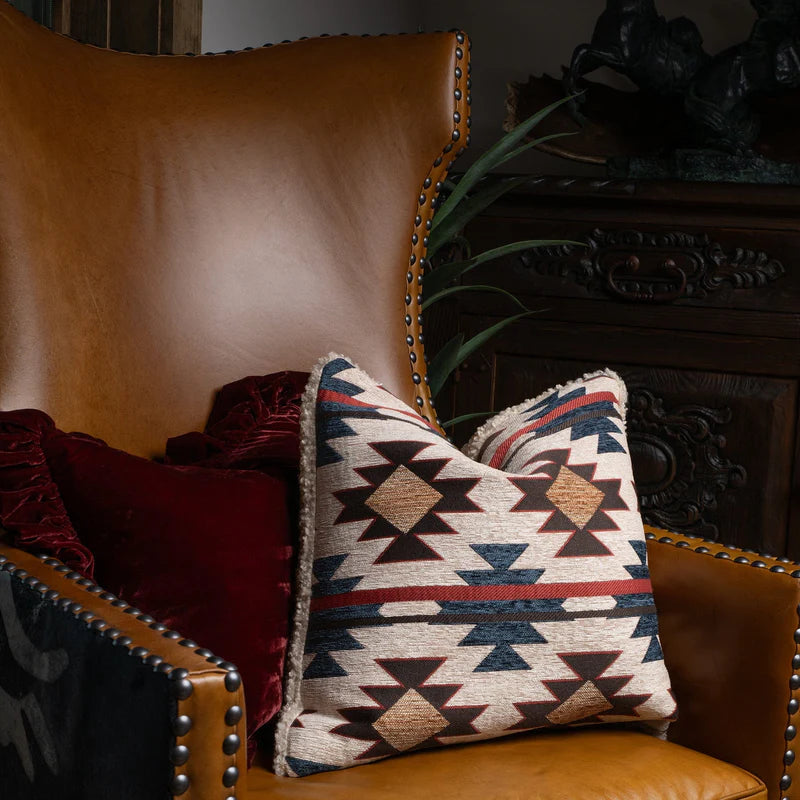 Hi End Accents Mariella Chenille Teddy Backed Pillow