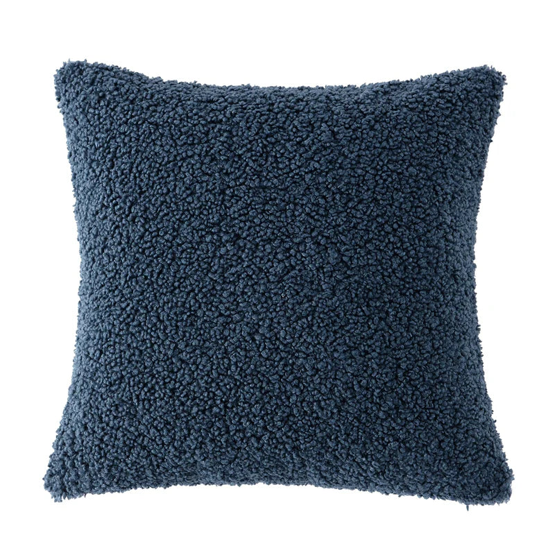 HiEnd Accents Teddy Pillow- Midnight Blue