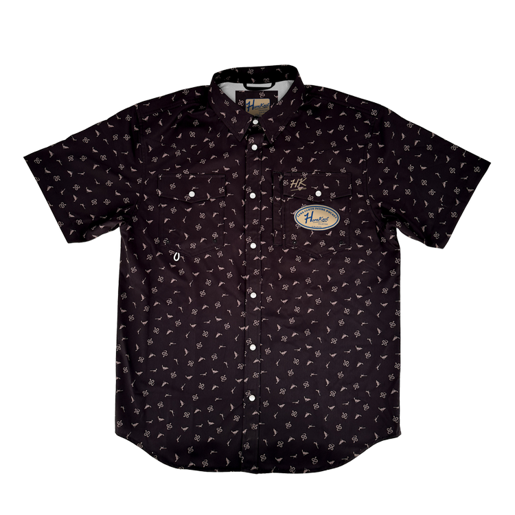Horn Knot Men's Short Sleeve Performance Western Shirt