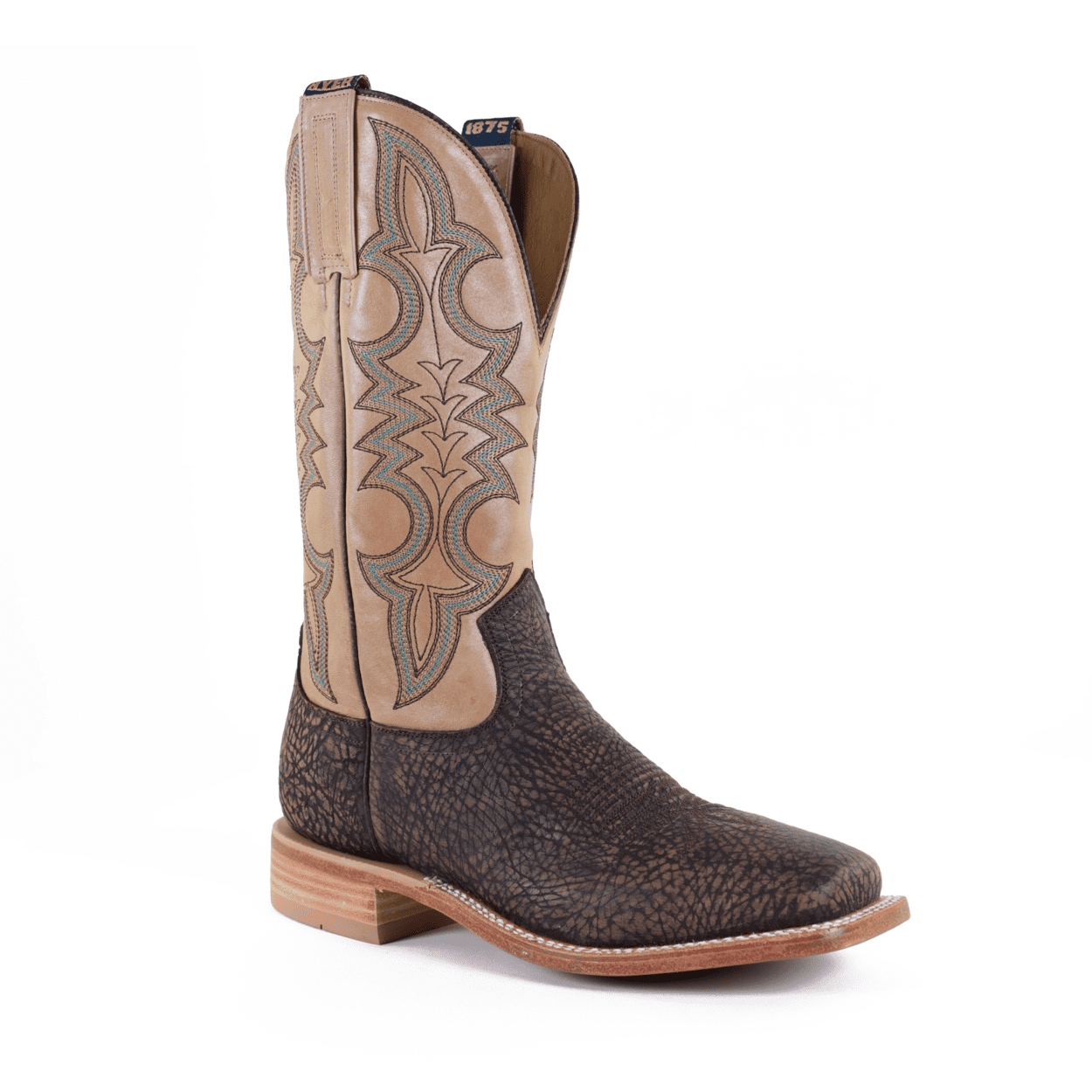 Hyer Men's HOLTON Western Boot-Tan/Brown