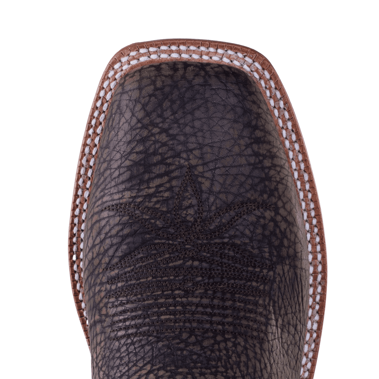 HYER Men's EASTON Western Boot-Brown