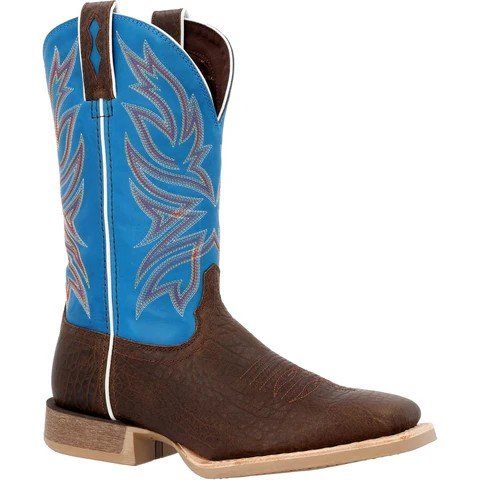 **Durango Rebel Pro Brown/Blue Western Boots - FINAL SALE