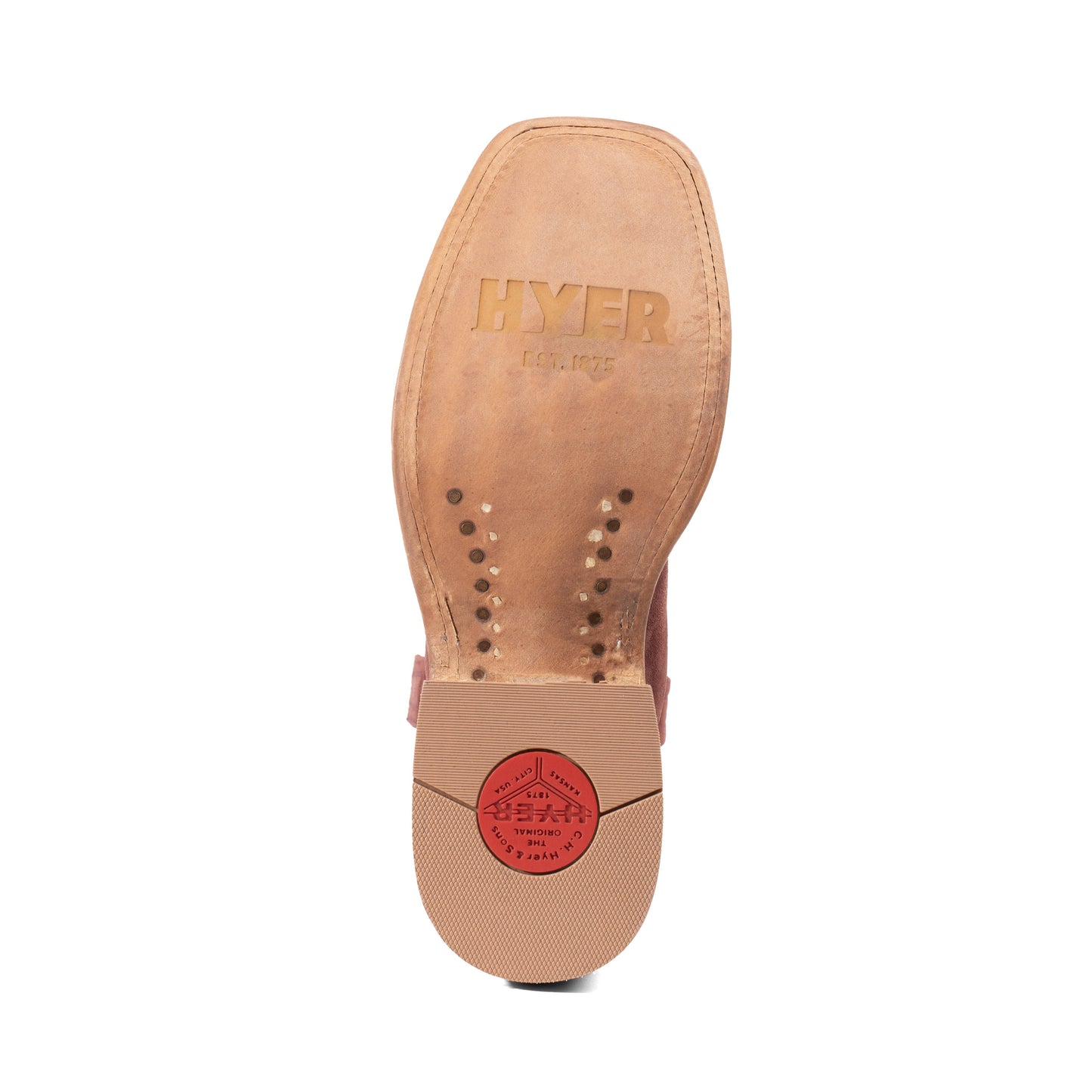 Hyer Women's Augusta Western Boot- Burgundy