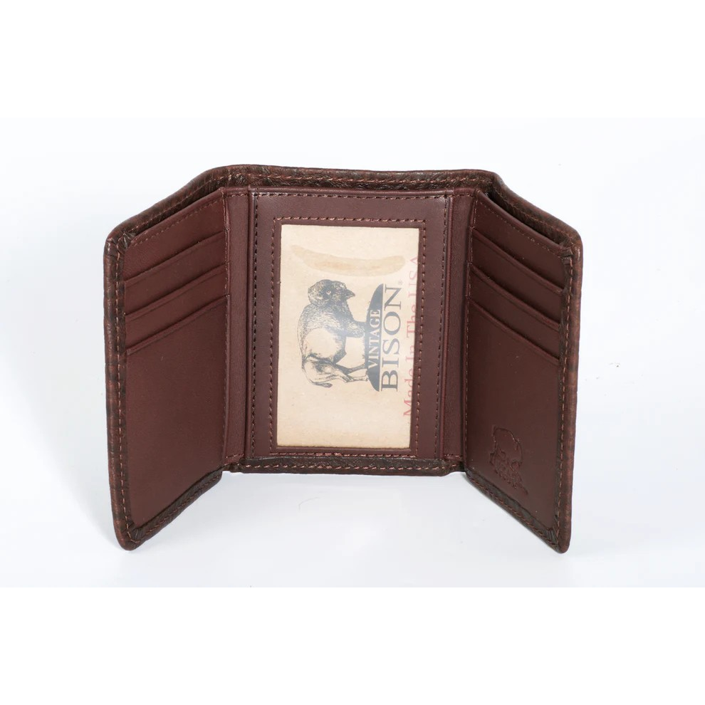 Vintage Bison Phoenix, Iowa Small Trifold