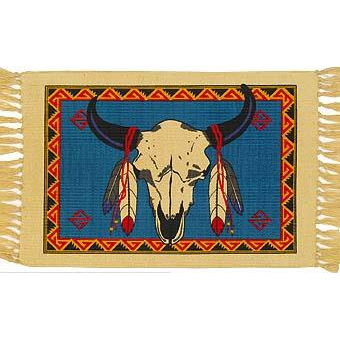 El Paso Cotton Stencil Placemat - #7A