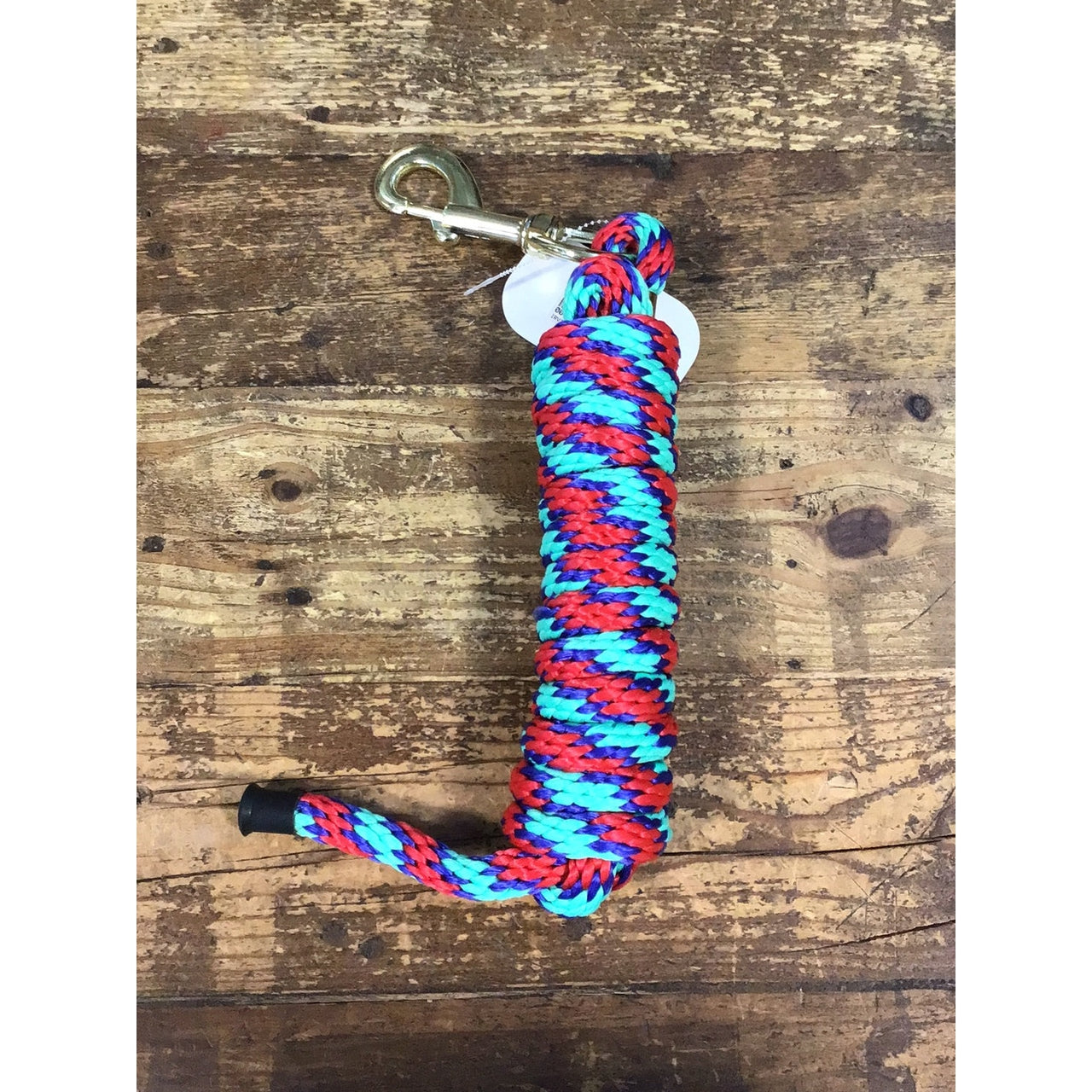 Irvine Poly Lead Rope w/Brass Plated Snap