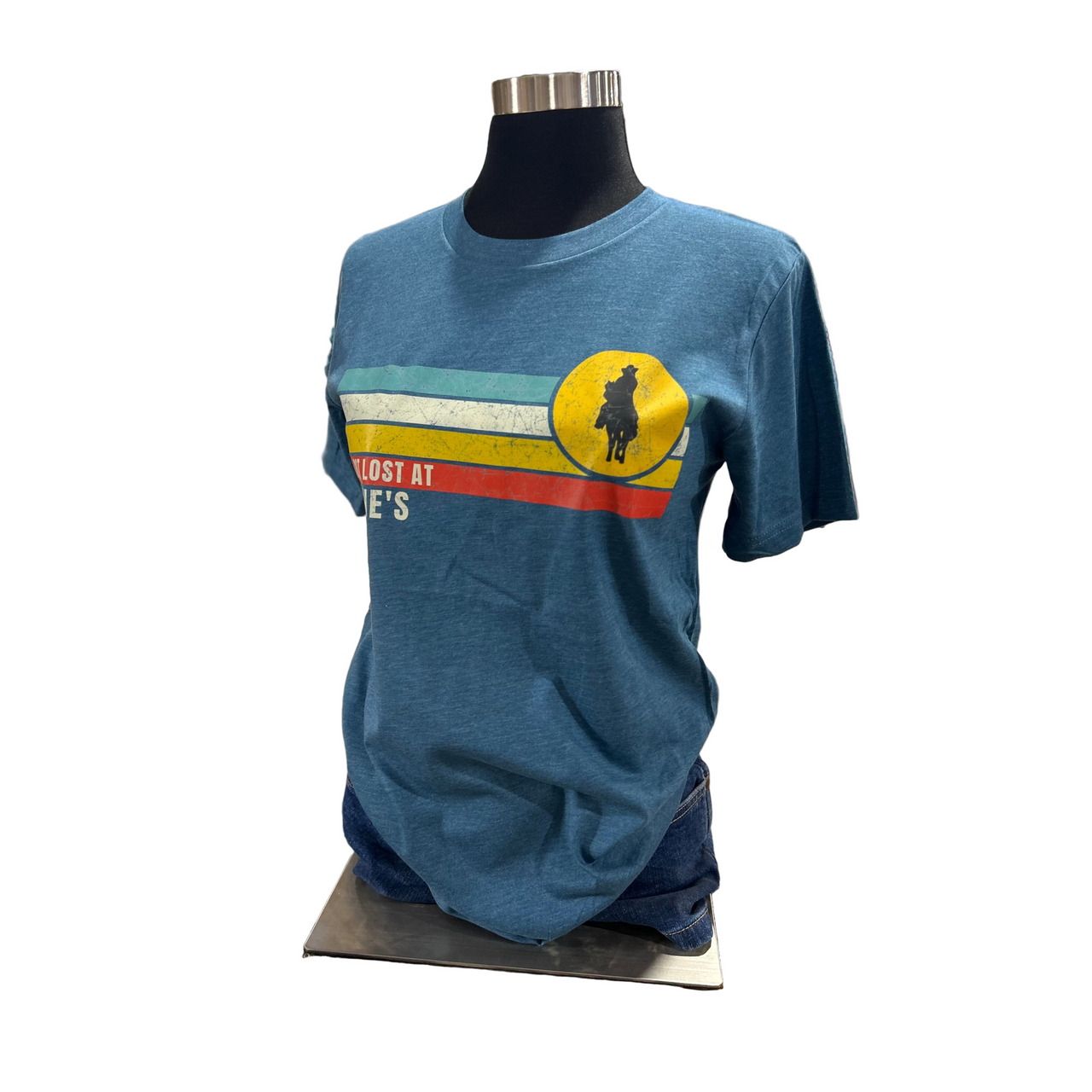 Irvine Unisex Short Sleeve " I Got Lost" T-Shirt - Heather Deep Teal