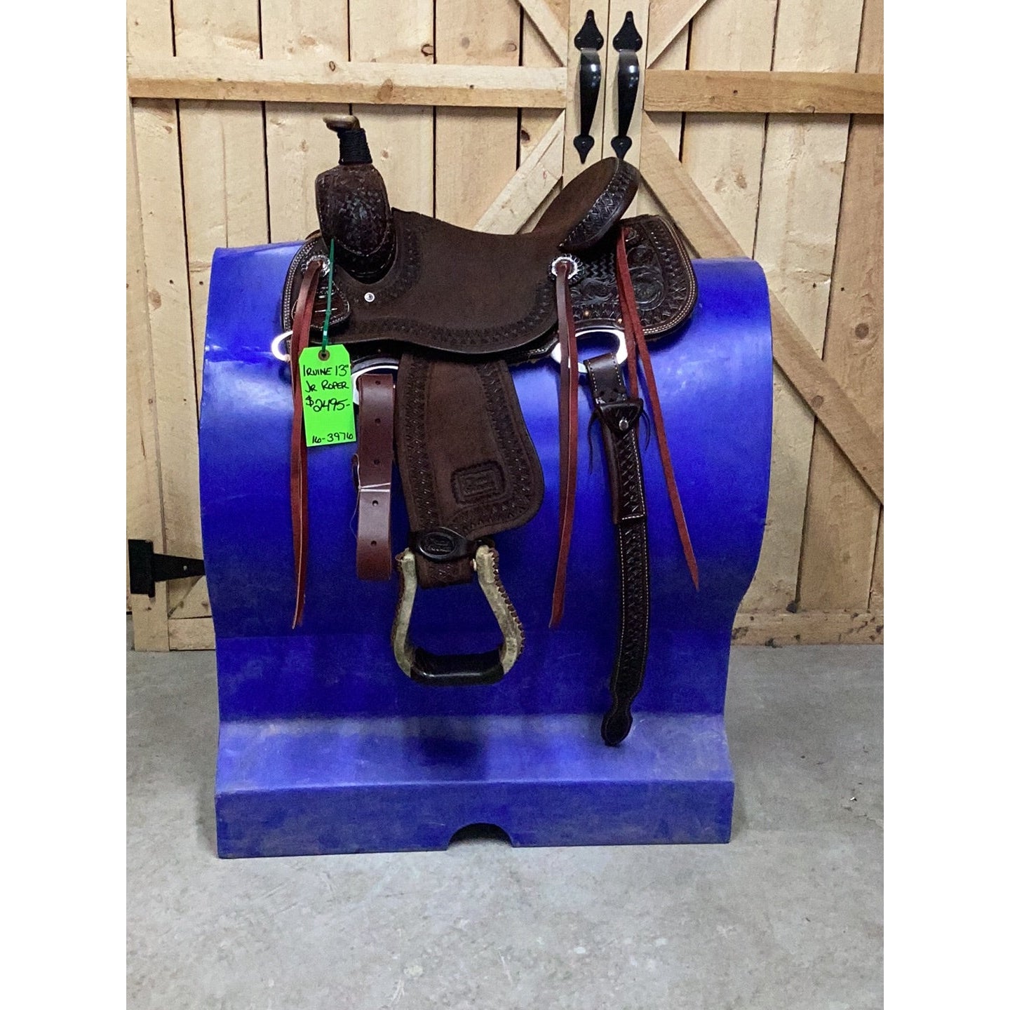 Irvine 13” JR Roping Saddle
