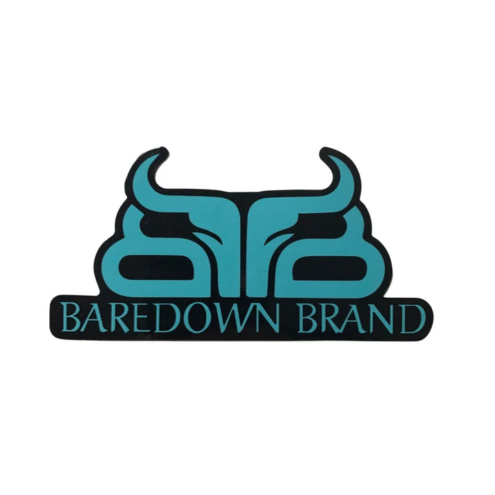 Baredown Brand Medium Logo Decal