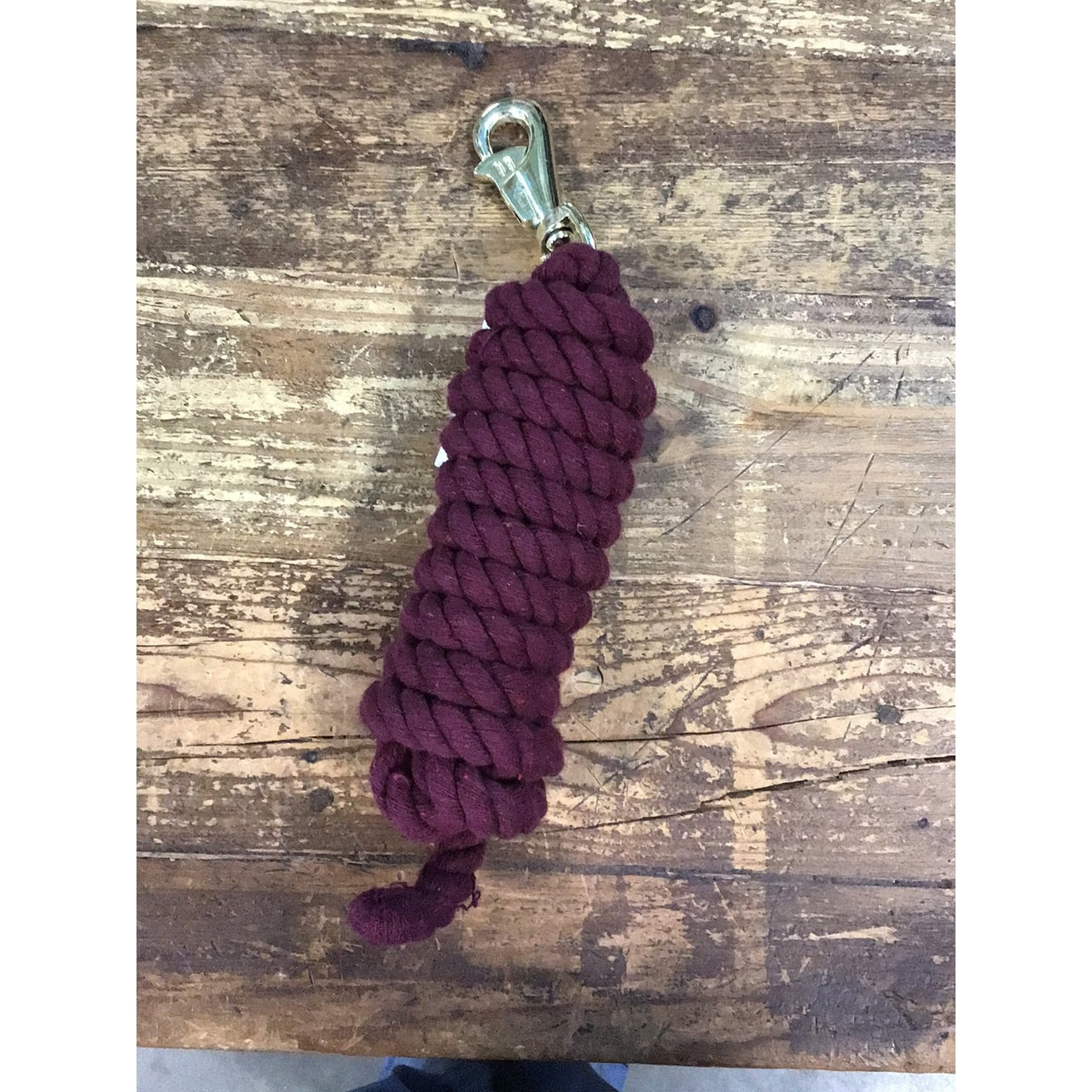 Irvine Cotton Lead Rope w/Bull Snap