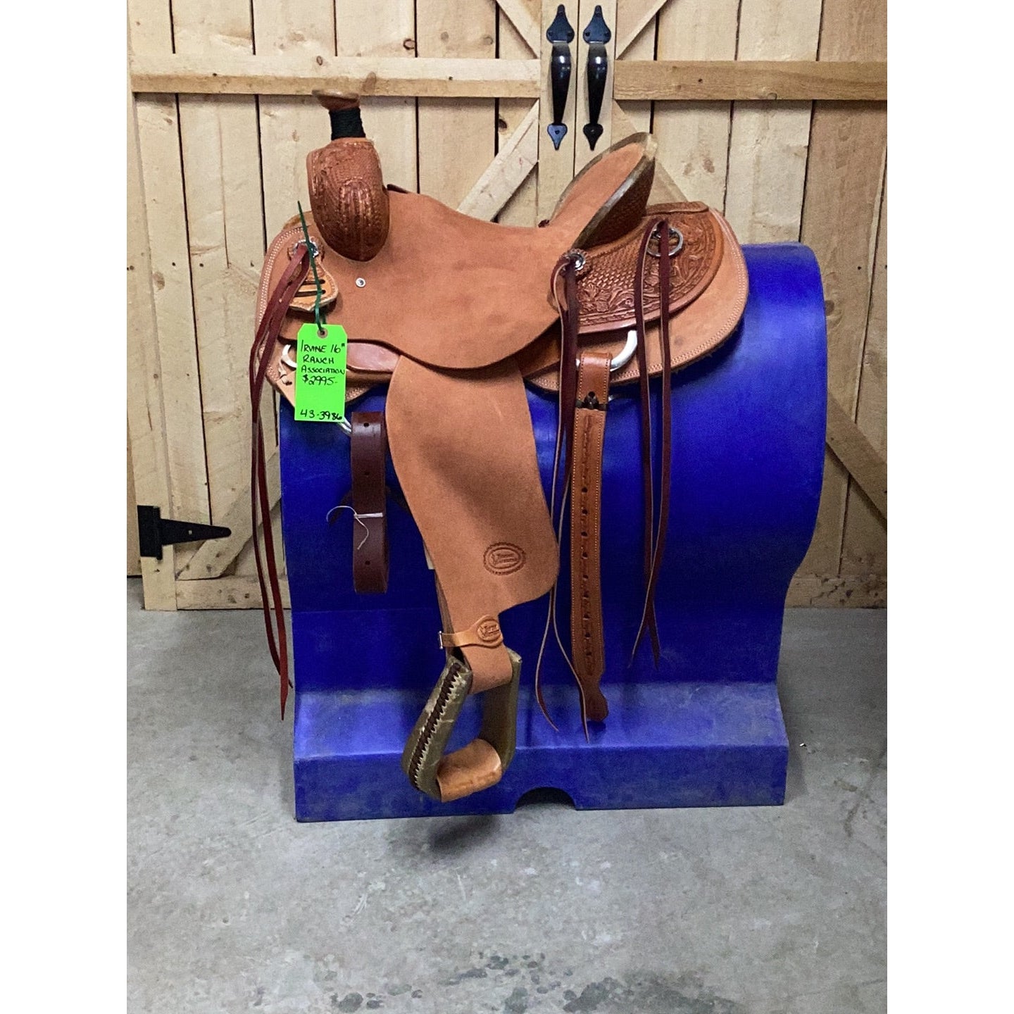 Irvine 16” Ranch Association Saddle