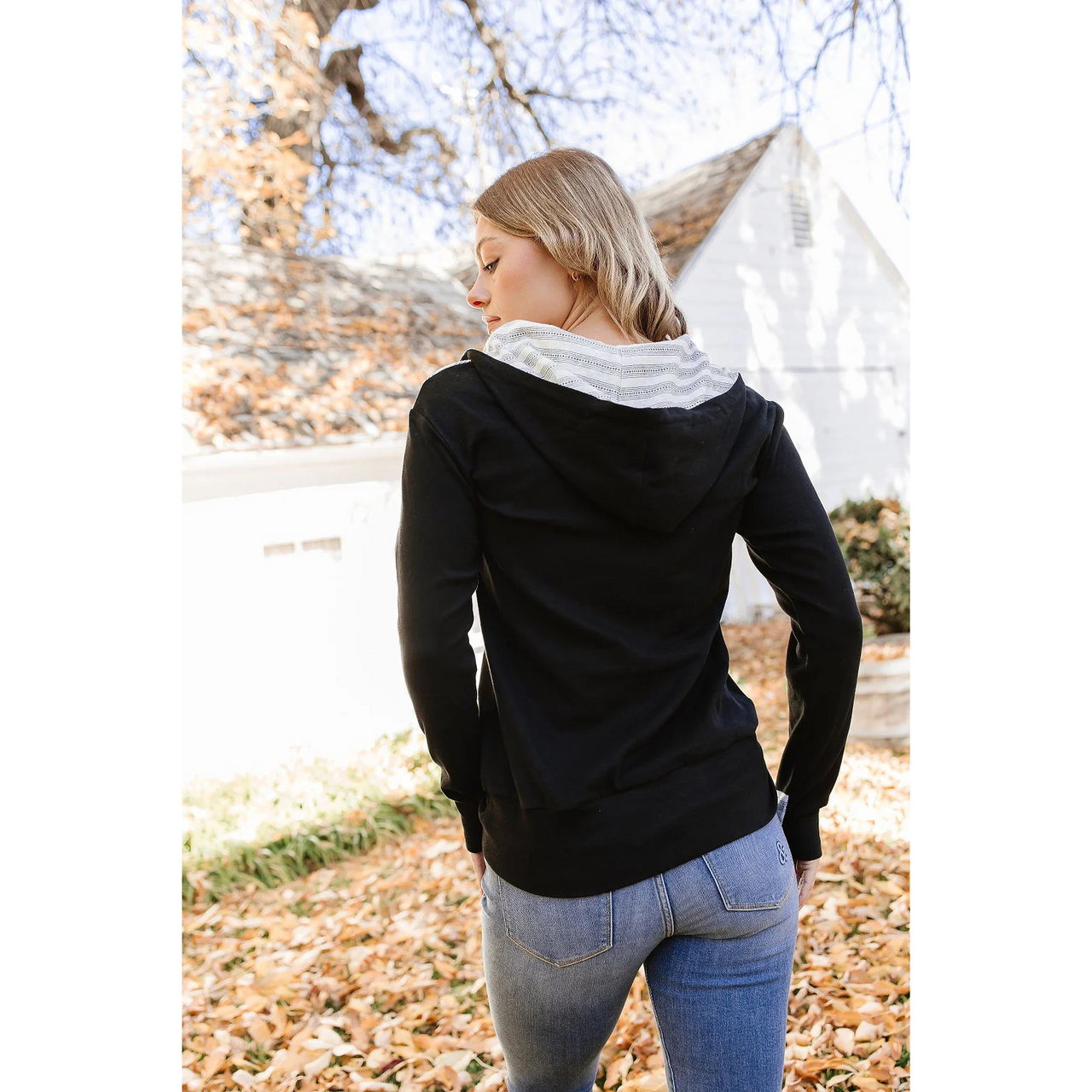 Ampersand Half Zip Sweat Shirt-Kick Off Your Boots