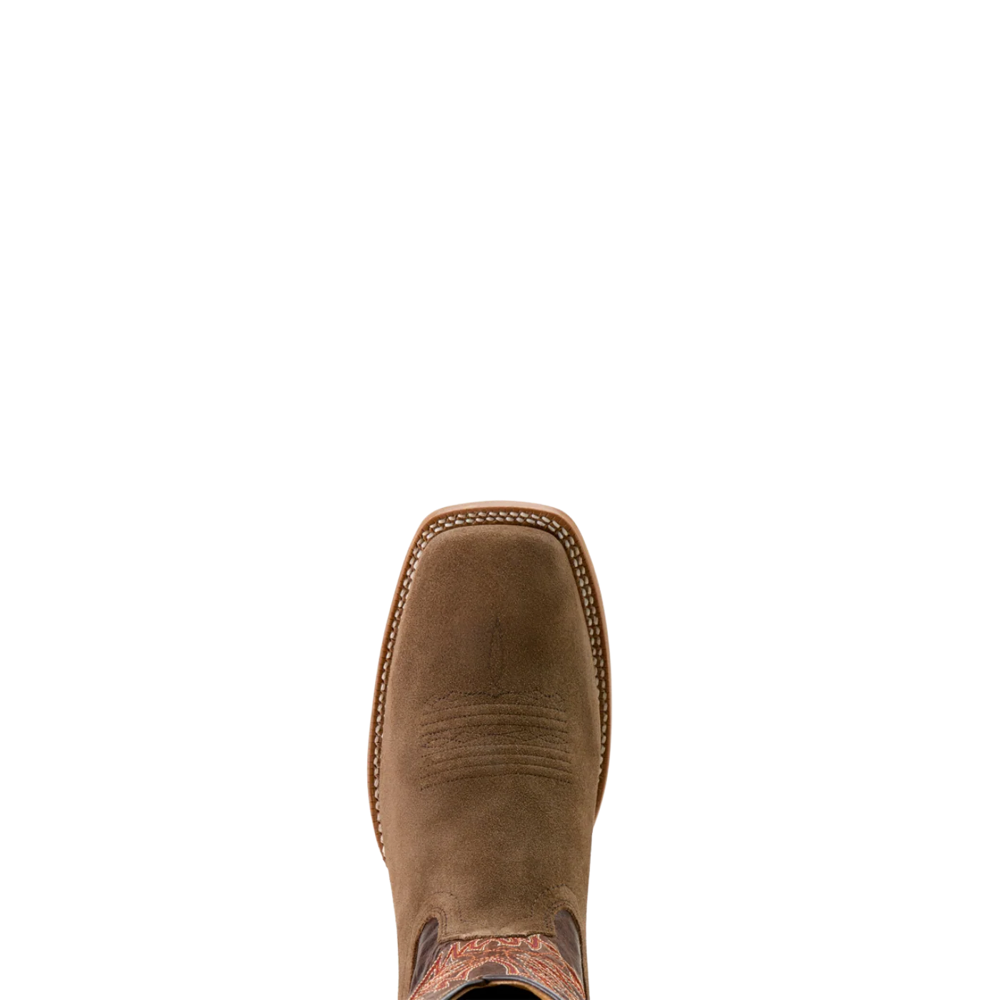 Ariat Men's Circuit Gritty Suede Cowboy Boot- Ranch Brown