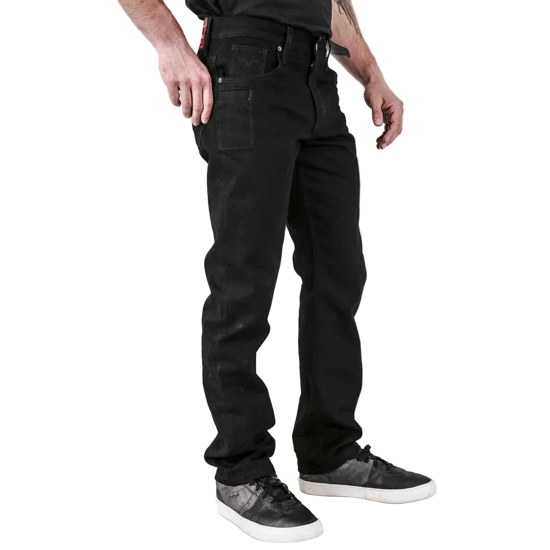 Kimes Men's James Mid Rise Straight Bootcut Jeans - Black - Irvine Tack & Western Wear