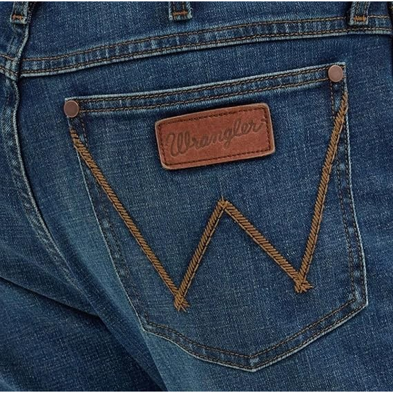 Wrangler Men's Retro 88 Slim Straight Jeans - Dark Wash