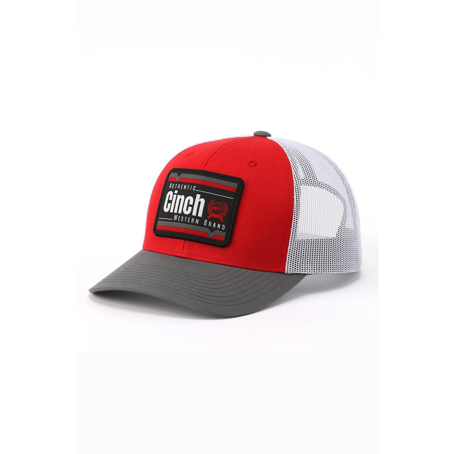 Cinch Mens Trucker Cap- Red