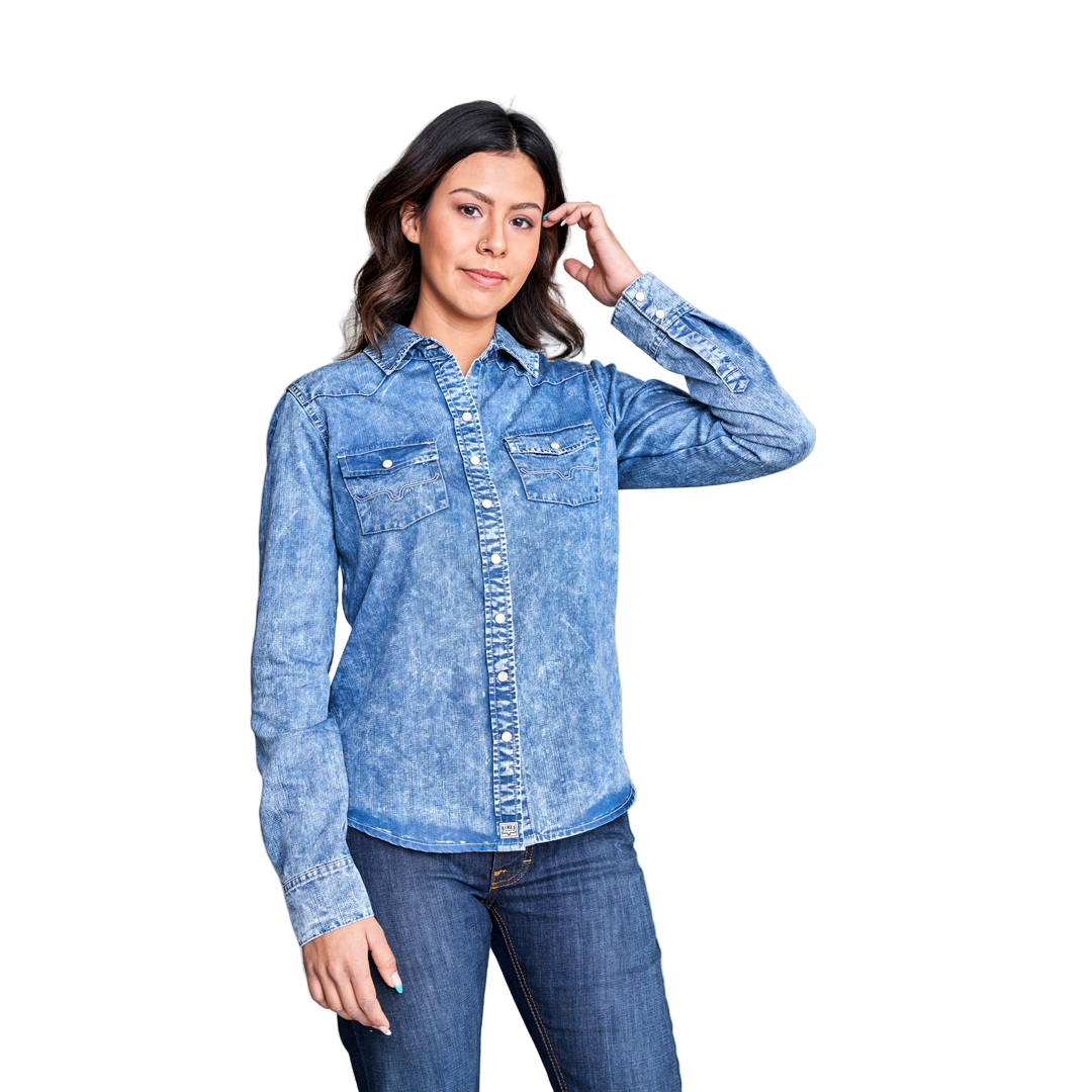 Kimes Women's KC Tencel Long Sleeve Shirt