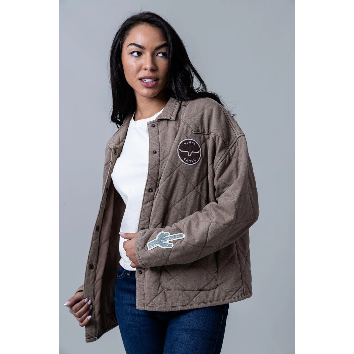 Kimes Women's Rincon Throw Jacket - WW Brown