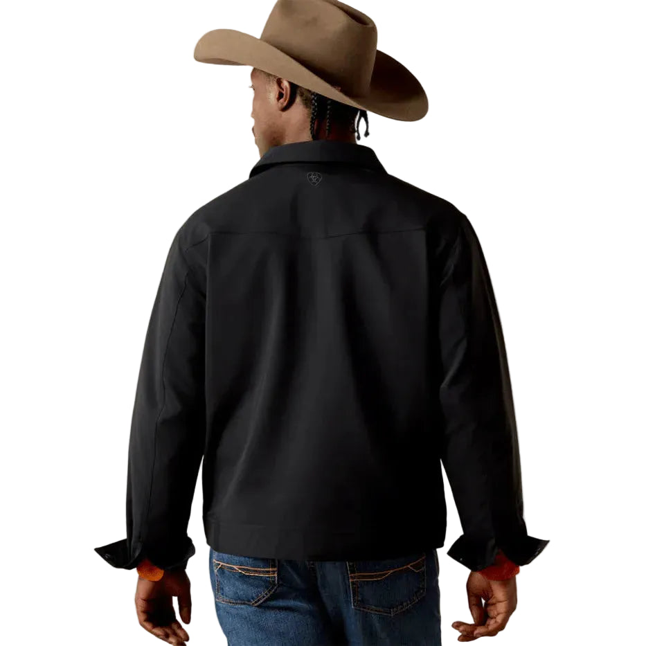 Ariat Men's Wagoner Lightweight Long Sleeve Jacket- Jet Black