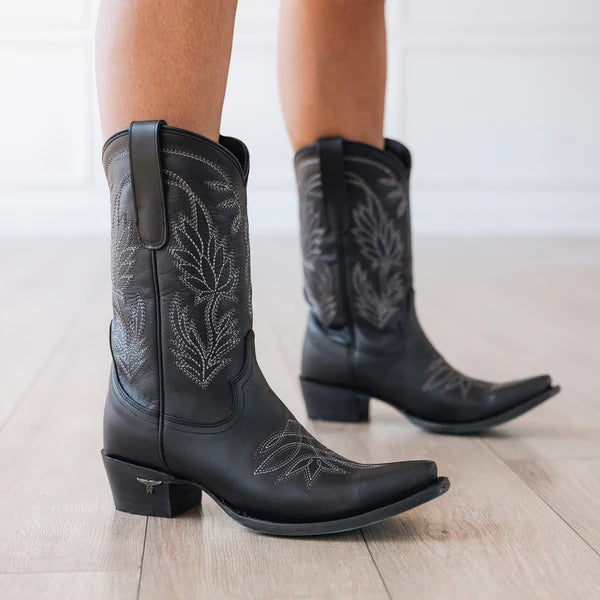 Lane Boots Women's Sandaga Midi Boot-Jet Black