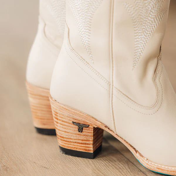 Lane Boots Women's Jentry Knee High Boots- Pale Ivory