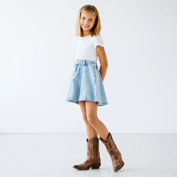 Lil' Lane Girl's Lexington Boots- Desert Clay
