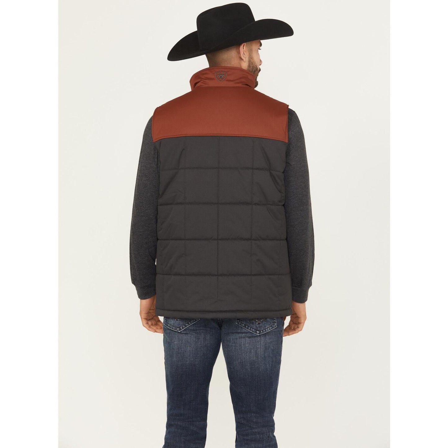 Ariat Men's Crius Insulated Vest - Paprika/Phantom