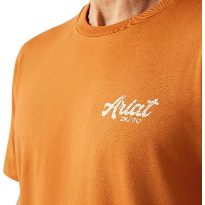Ariat Men's Short Sleeve Coyote Country Tee Shirt - Adobe