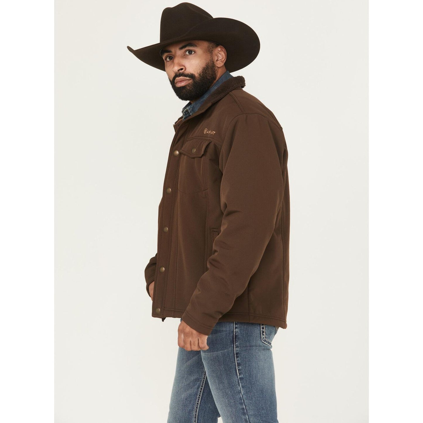 Ariat Men's Vernon Sherpa 2.0 Jacket - Dark Brown