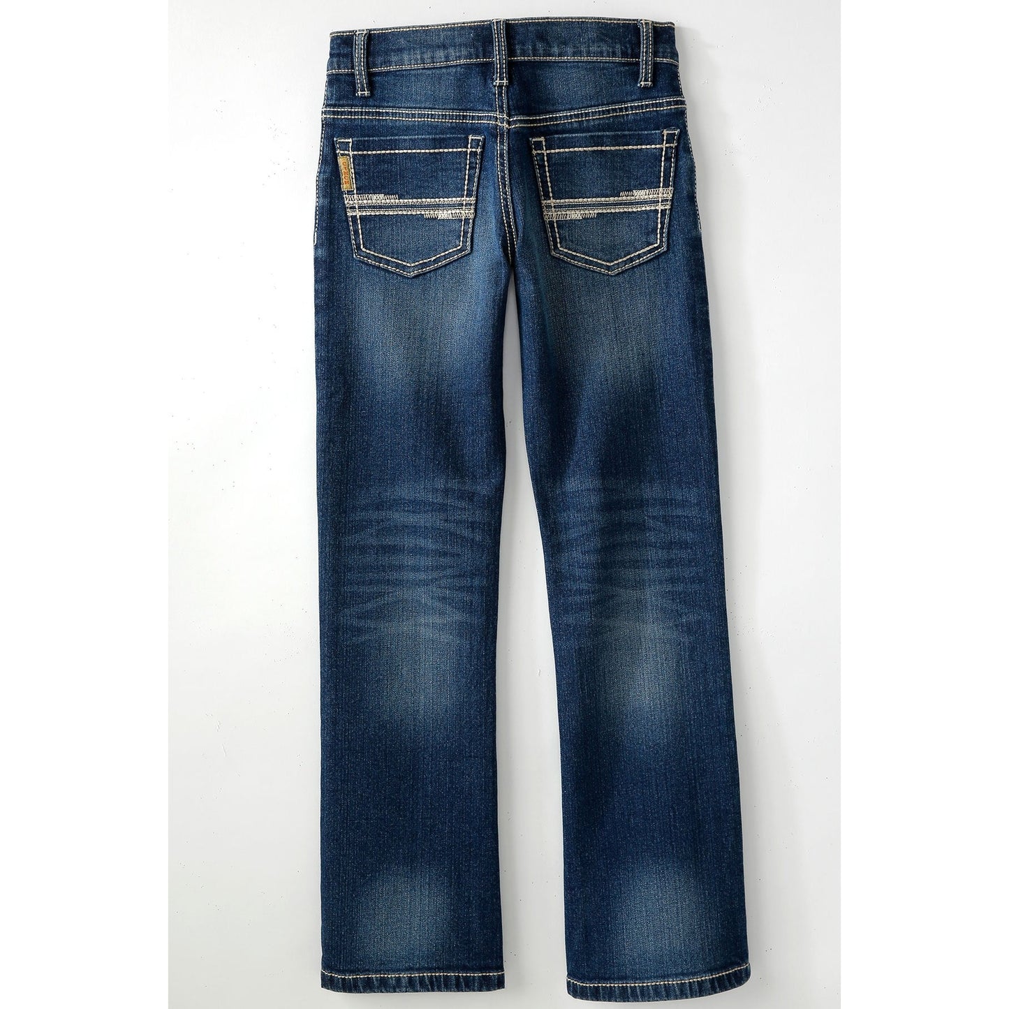 Cinch Boy's Slim Dark Stone Wash Jeans