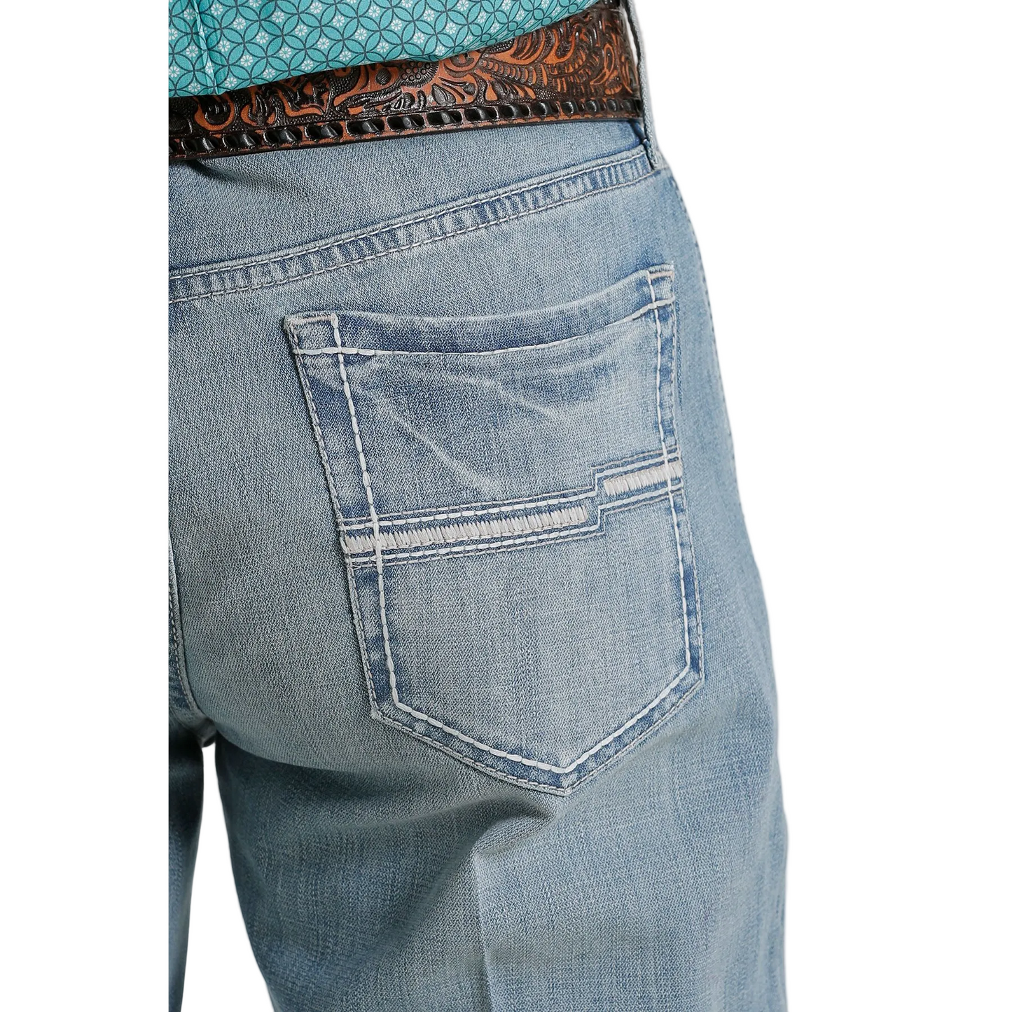 Cinch Men's Slim Fit Jesse Jeans - Light Stonewash - Irvine Tack & Western Wear