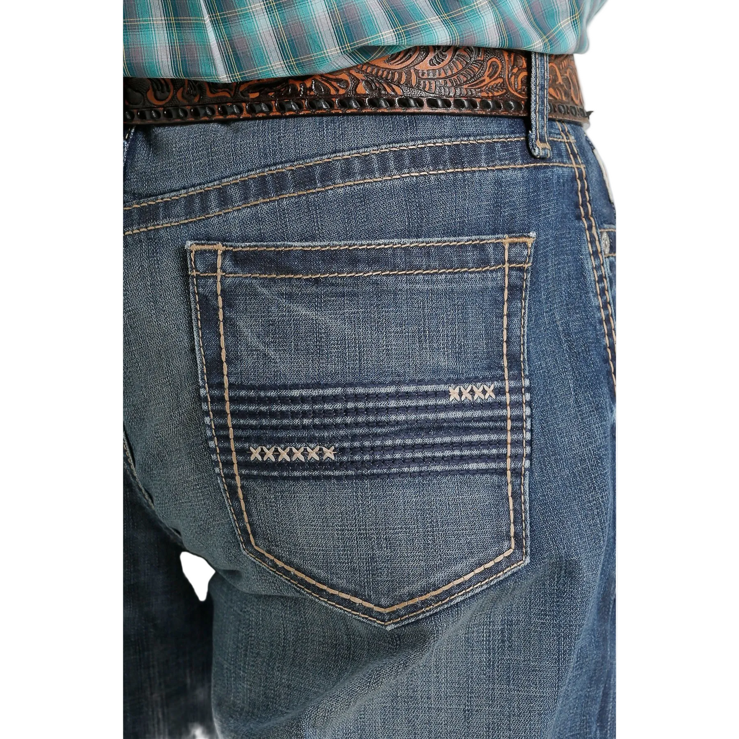 Cinch Men's Relaxed Fit Grant Jeans - Dark Stonewash - Irvine Tack & Western Wear