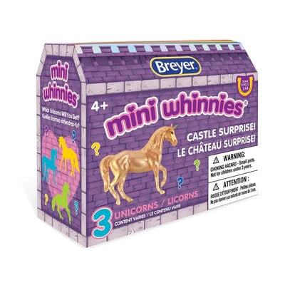 Breyer Kid's Mini Whinnies Unicorn Castle Surprise