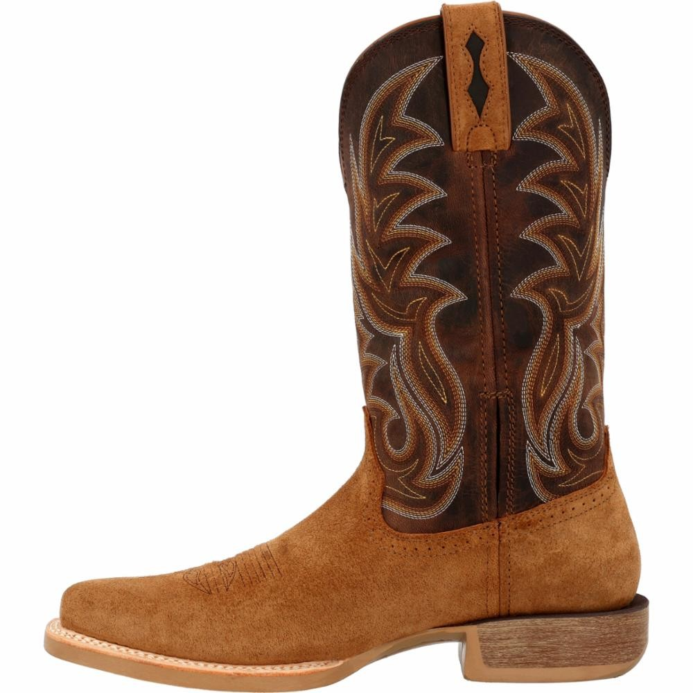 Durango Men's Rebel Pro Western Boots - Buckskin/Trail Brown