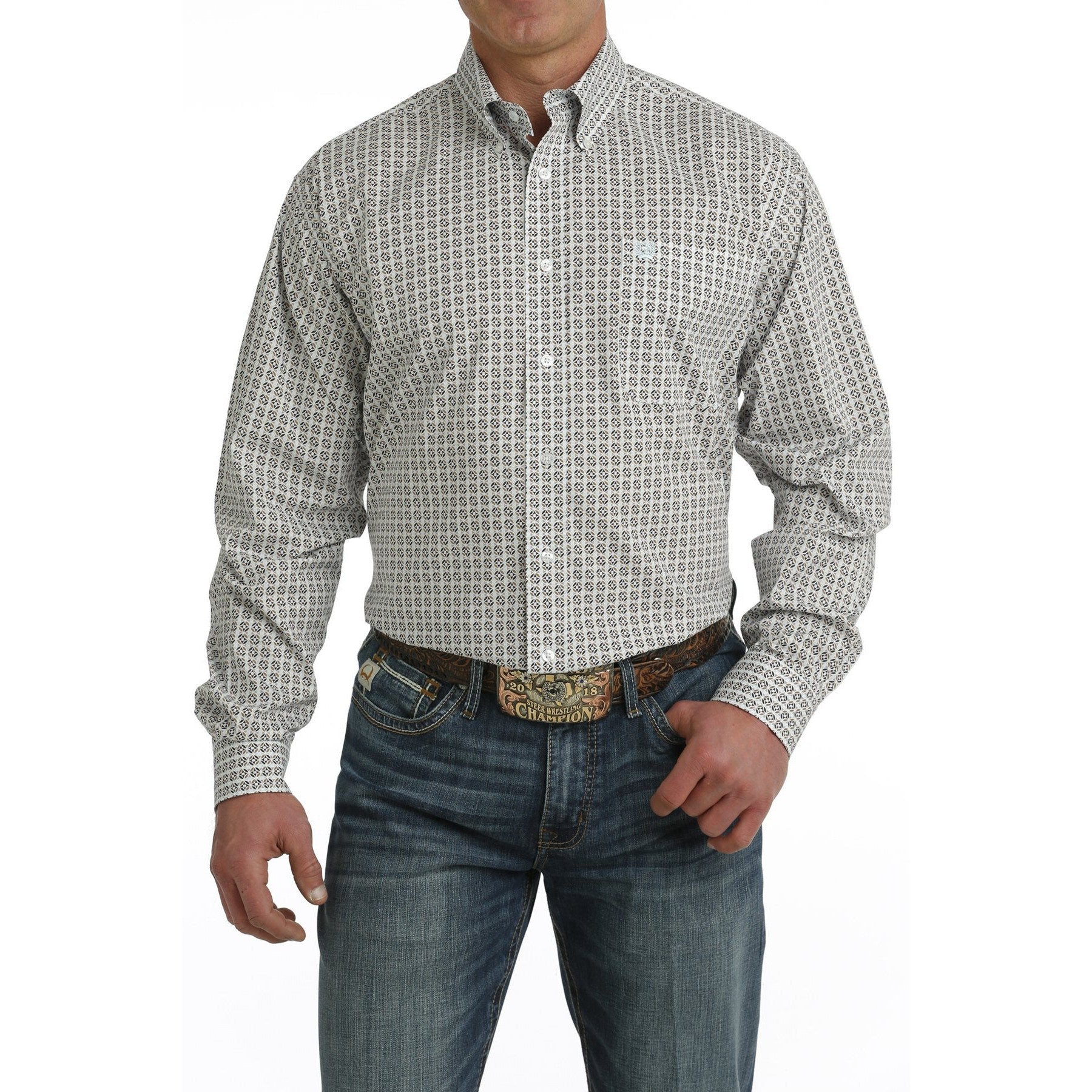 Cinch - Mens Long Sleeve Solid Shirt