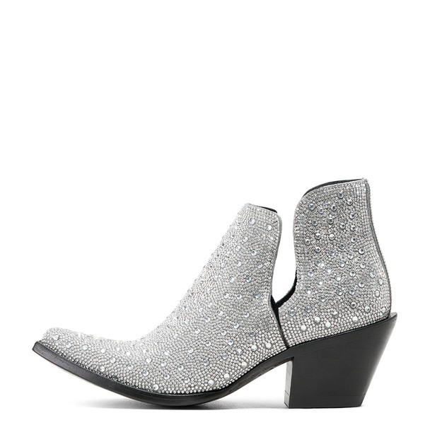 Ariat Women's Dixon Glitz Bootie - Silver Sparkle