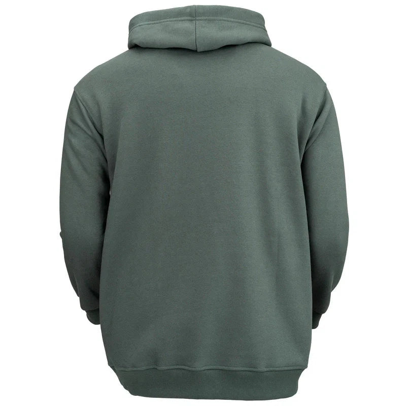Outback Men's Brett Long Sleeve Hoodie- Olive