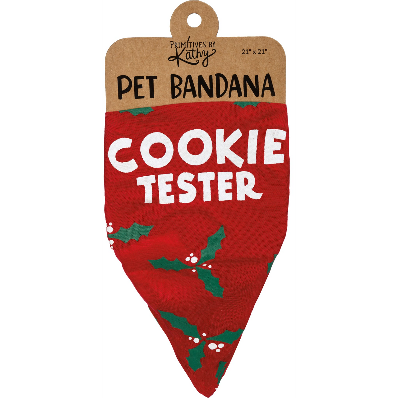 Collar Bandana Large - Cookie Tester