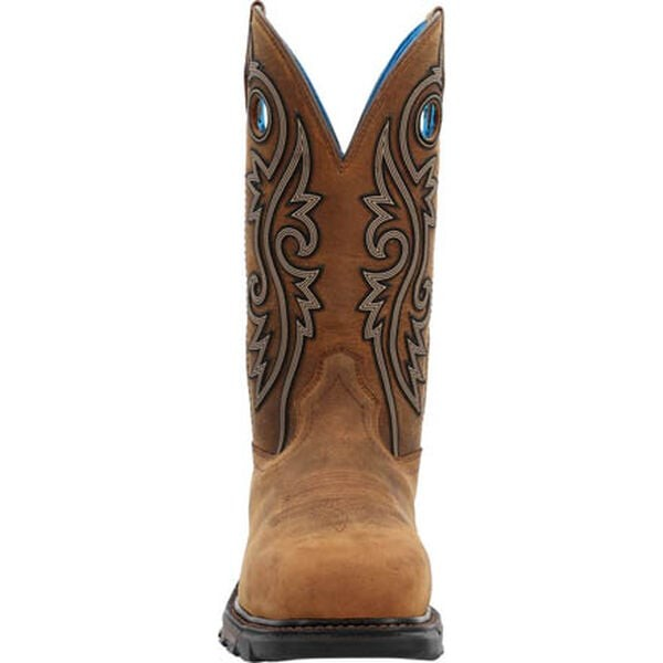 **Rocky Men's Carbon 6 Pull On Western Boots - Brown/Tan