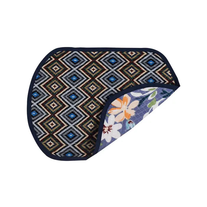 El Paso Reversible Quilted Table Mat- Design 8