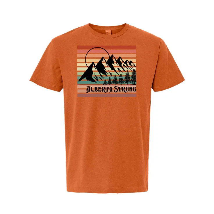 Alberta Strong Unisex Retro Summit Tee