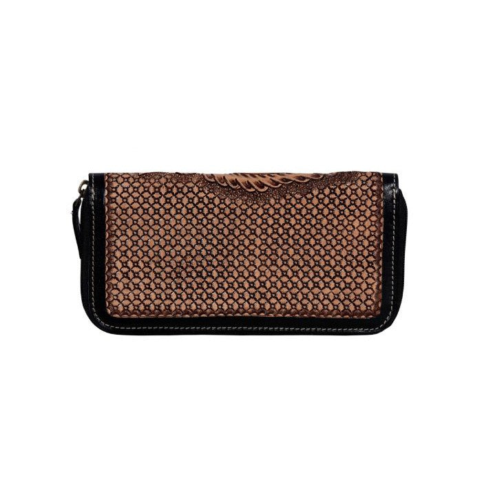 Myra Women's Spirit of the Herd Hand-Tooled Wallet