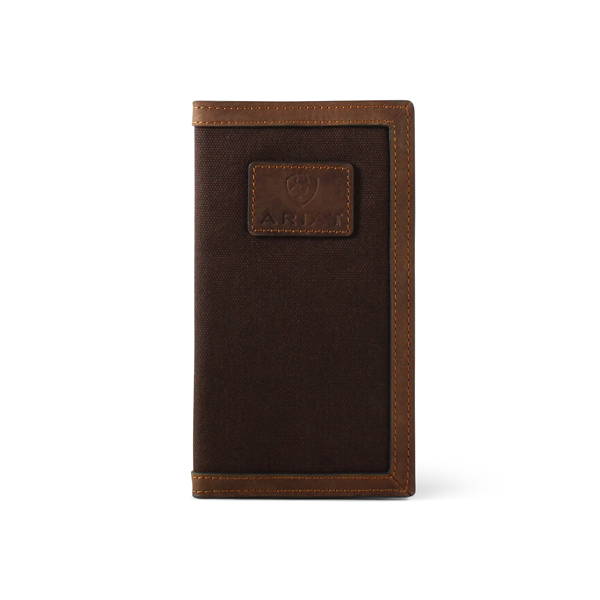 Ariat Men's Logo Rodeo Wallet - Brown